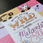 baby shower invitation suite