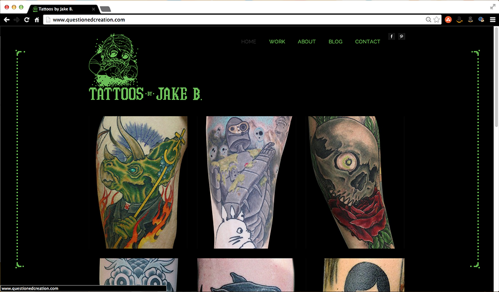 NEW PROJECT: Jake B Website