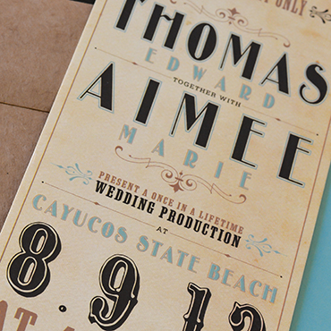 PROJECT UPDATE – The Combs Wedding Suite Invitations