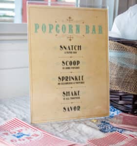 combs wedding suite design wedding invitation popcorn bar