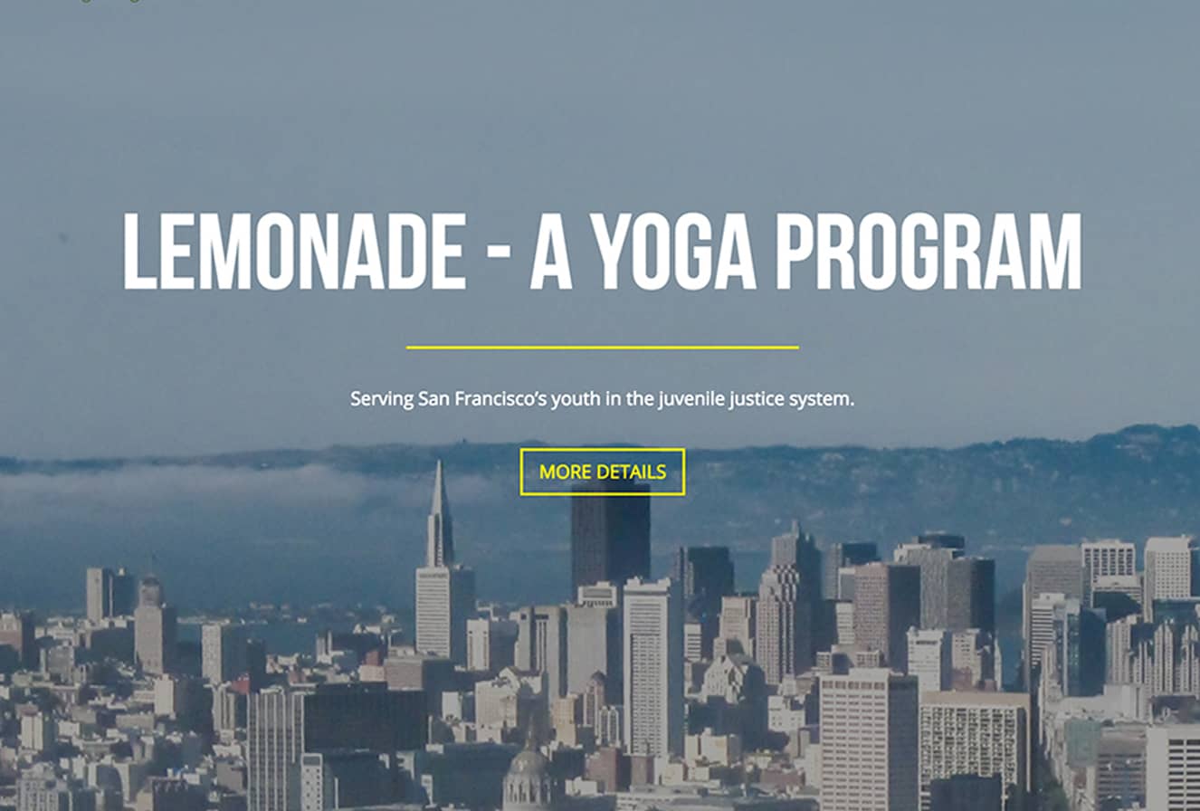 Lemonade Yoga Website